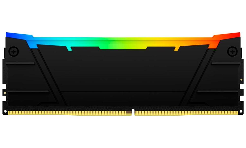 Оперативная память Kingston Fury Renegade RGB Gaming RTL DDR4 4x32GB (KF436C18RB2AK4/128)
