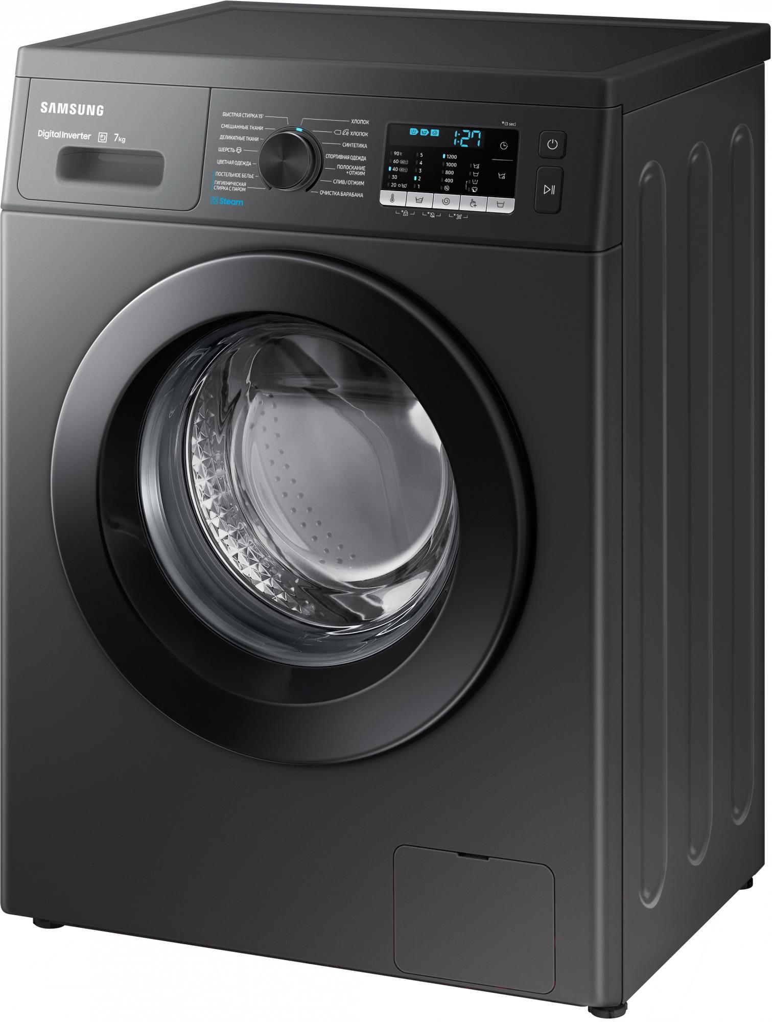 Стиральная машина Samsung WW70AG5S20CXLP нержавеющая сталь