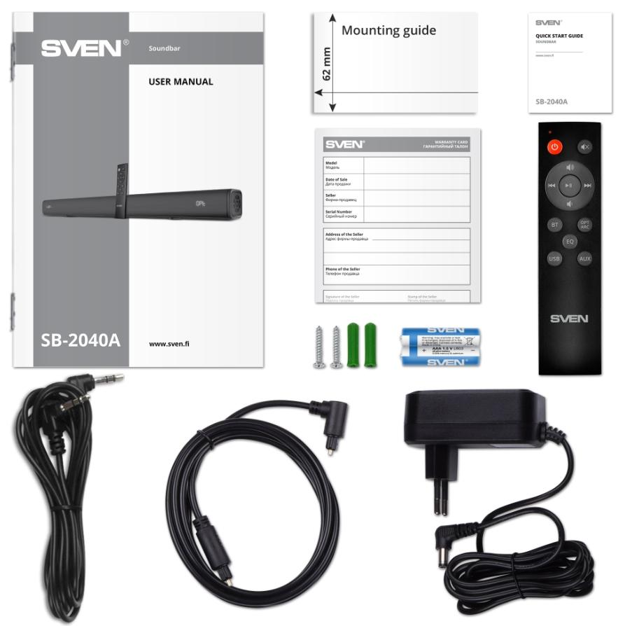Саундбар Sven SB-2040A (SV-021801)