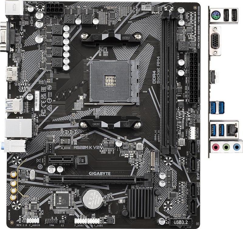 Материнская плата GigaByte A520M K V2 DDR4
