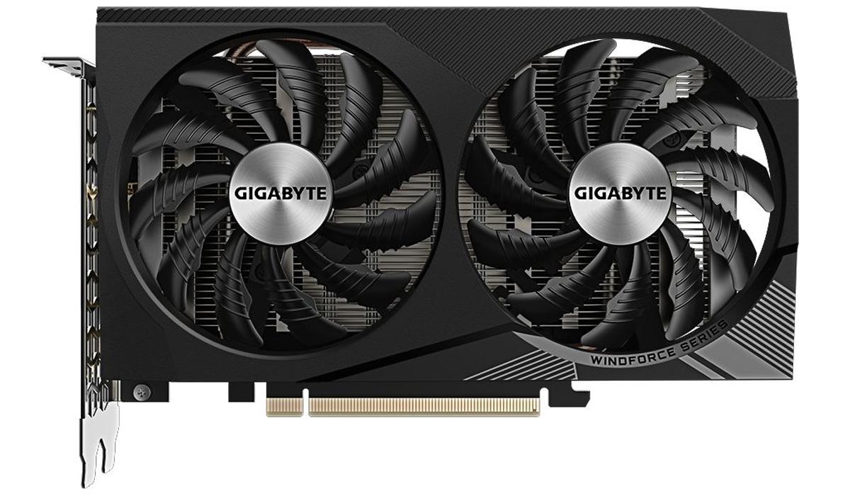Видеокарта GigaByte GeForce RTX 3050 WindForce OC V2 8GB GDDR6 (GV-N3050WF2OCV2-8GD)