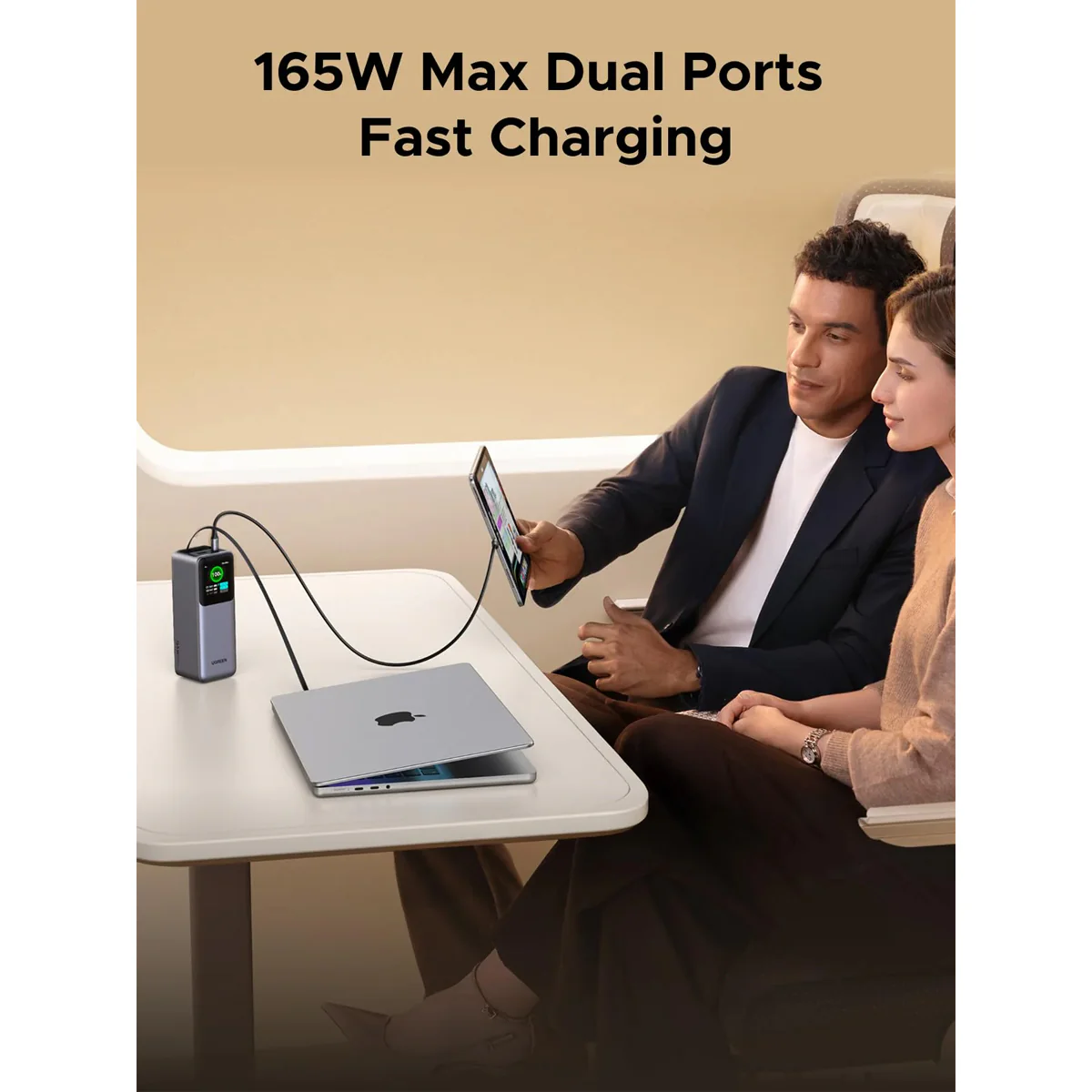 Портативное зарядное устройство Ugreen PB726 Space Gray (55987B)