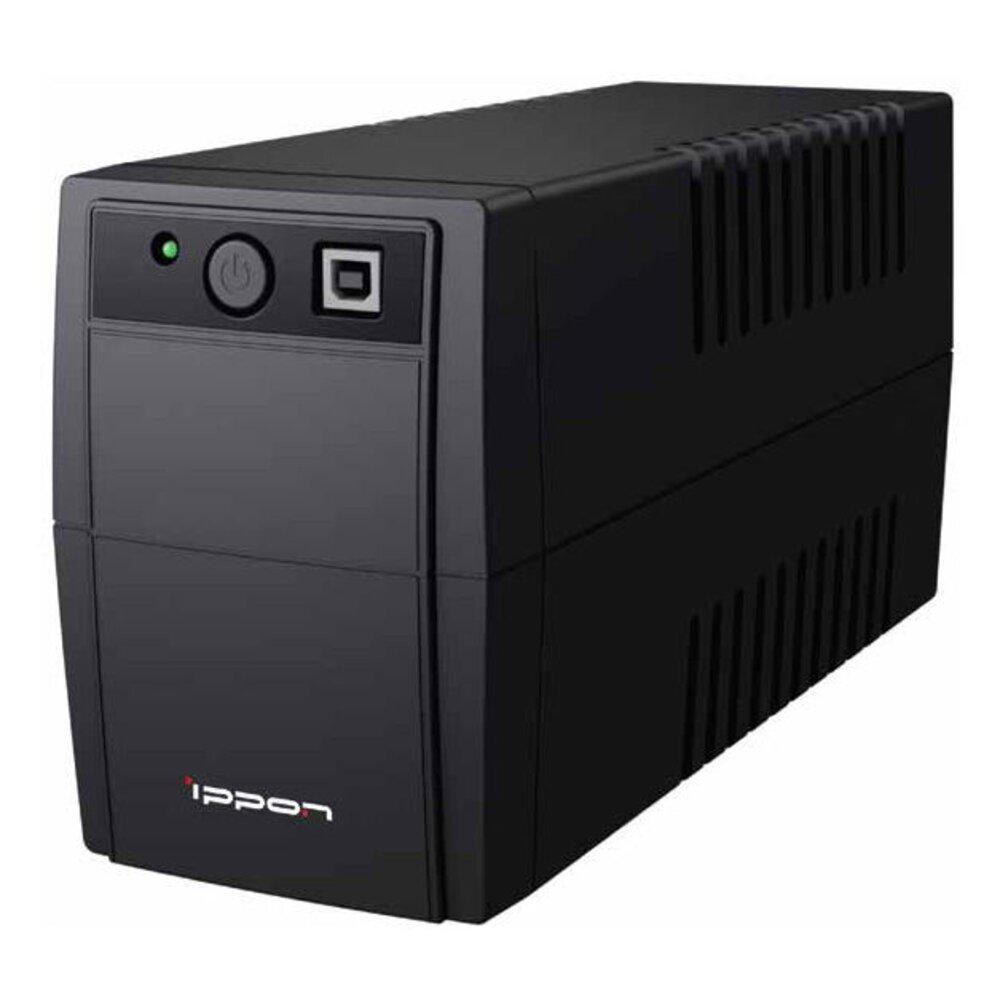 Источник бесперебойного питания Ippon Back Basic 650S Euro черный (1373874)