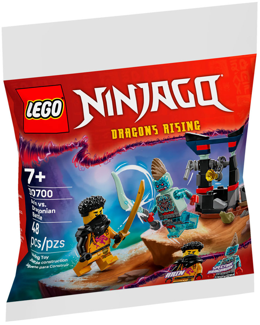Конструктор Lego Ninjago Битва Арина с Драконианцем (30700)