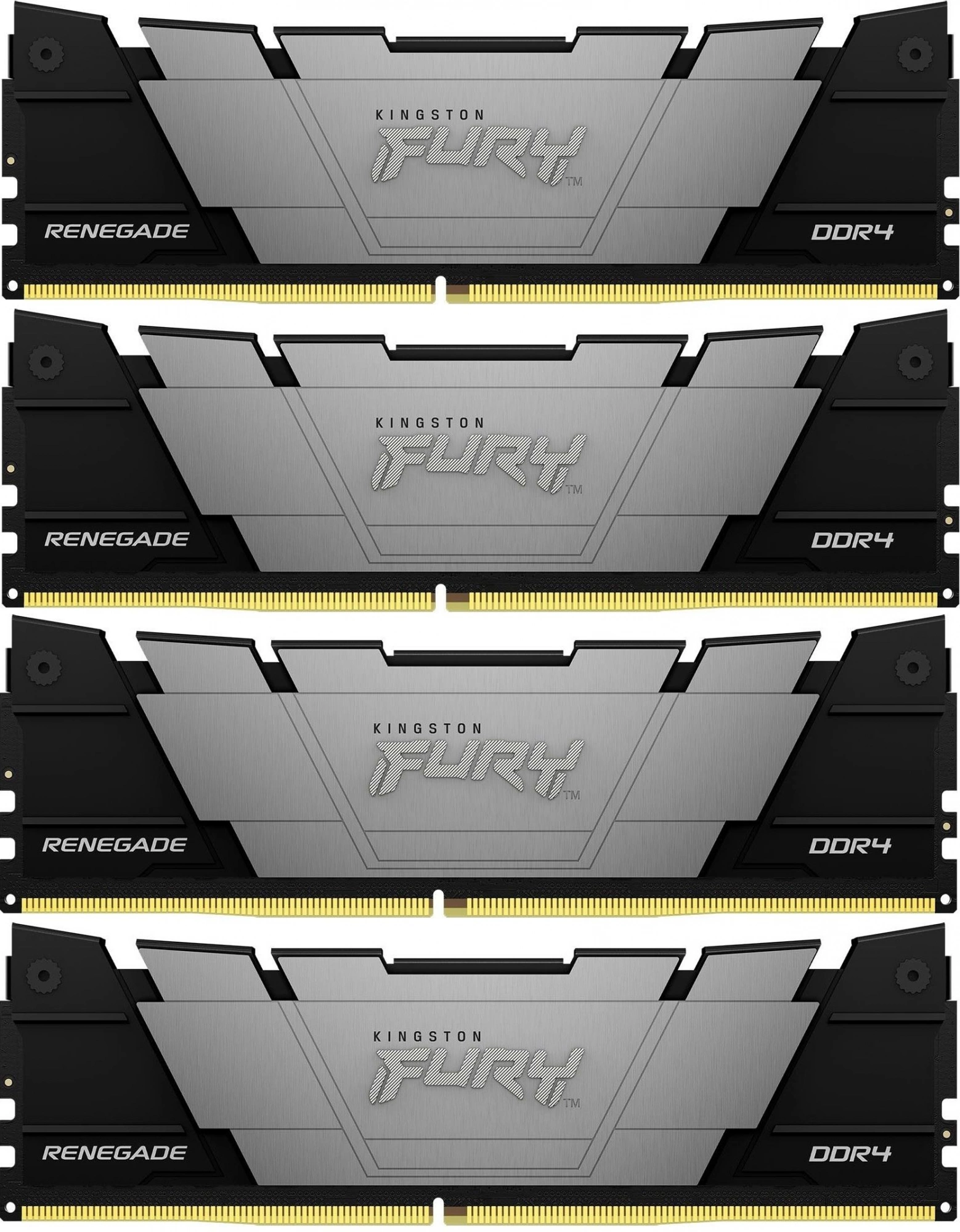 Оперативная память Kingston Fury Renegade Black RTL Gaming DDR4 4x8GB (KF432C16RB2K4/32)