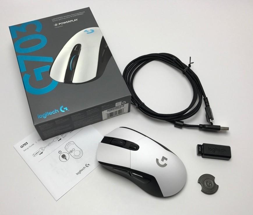 Мышь Logitech G703 LightSpeed Hero (910-005644)