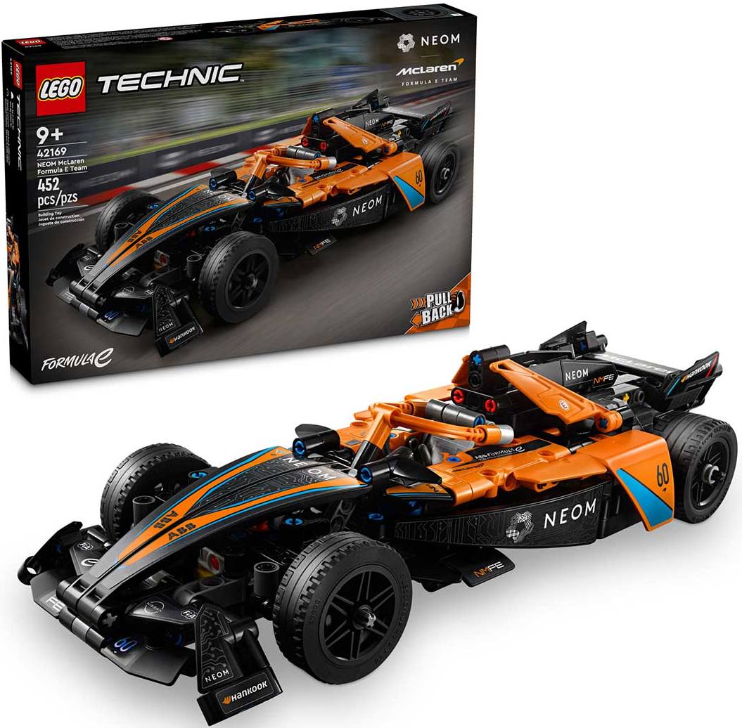 Конструктор Lego Technic Гоночный автомобиль NEOM McLaren Formula E (42169)