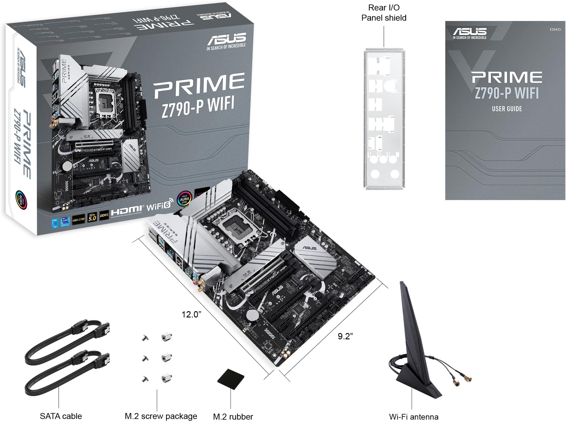 Материнская плата ASUS Prime Z790-P WiFi (90MB1CJ0-M1EAY0)