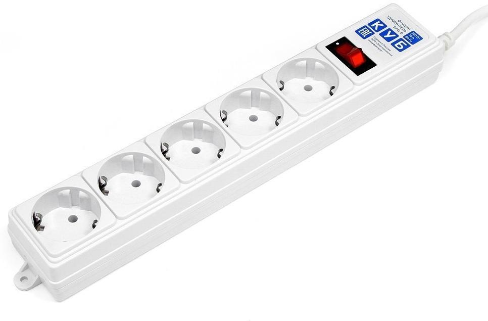 Сетевой фильтр Power Cube SPG-B-10-WHITE белый