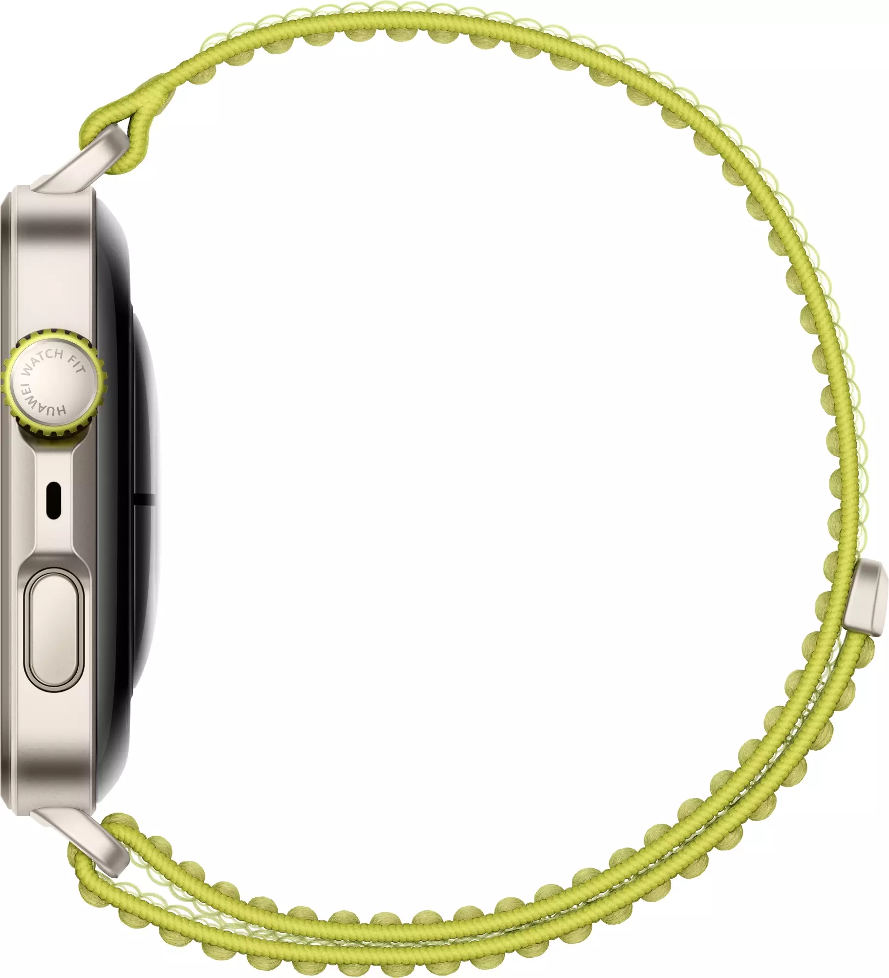 Умные часы Huawei Watch Fit 4 Pro SYA-B29 Green Nylon Strap (55020FAG)