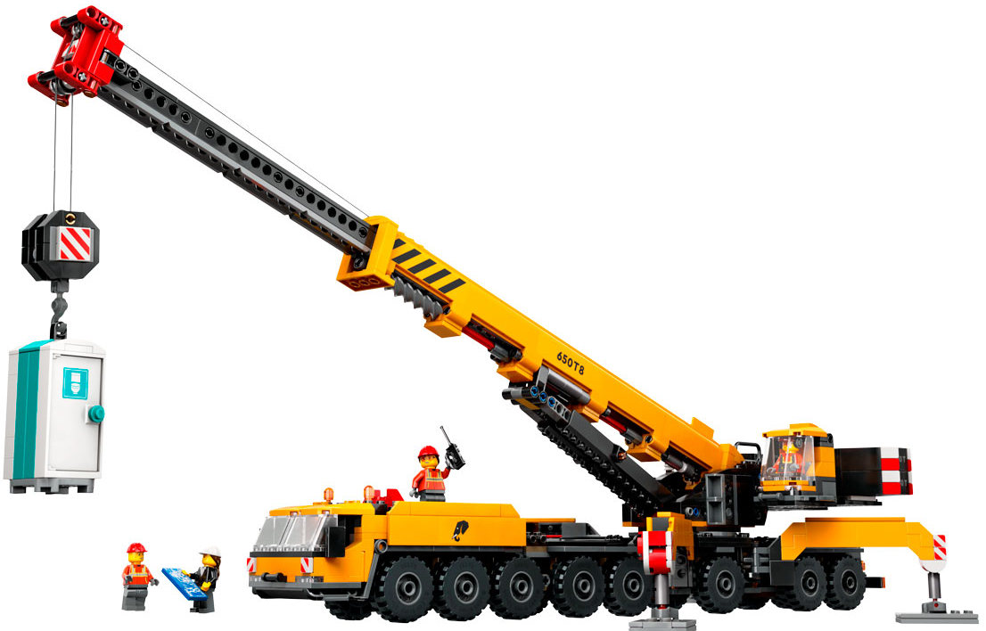 Конструктор Lego City Желтый передвижной строительный кран (60409)