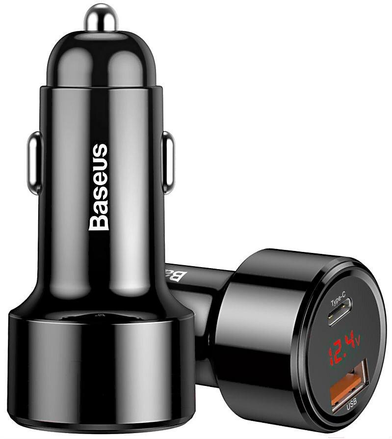 Автомобильное зарядное Baseus Magic Series Black (CCMLC20C-01)