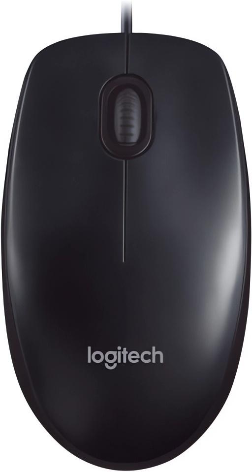 Мышь Logitech M90 черный (910-001793)