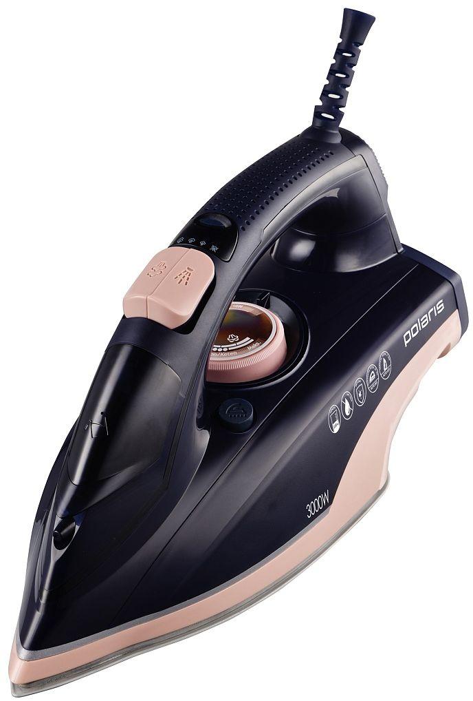 Утюг Polaris PIR 3074 SG синий/розовый