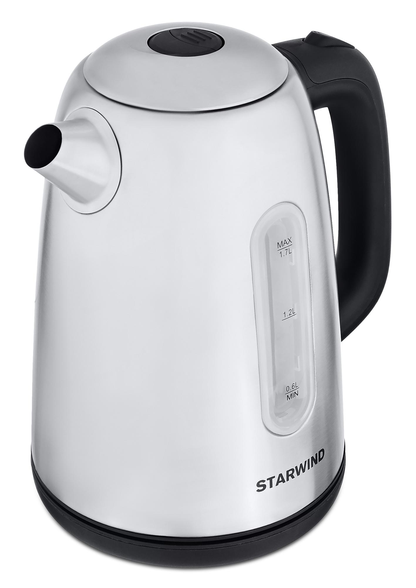 Электрочайник StarWind SKS3210 серебристый