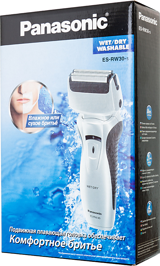 Электробритва Panasonic ES-RW30-S520 серебристый/черный