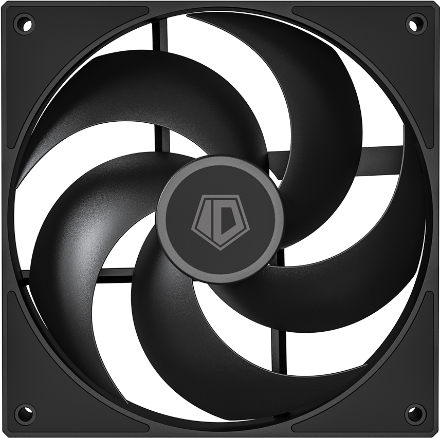 Комплект вентиляторов для корпуса ID-Cooling AS-140-K DUET черный