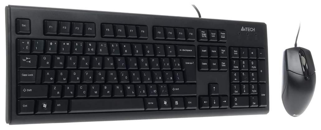 Набор периферии A4Tech KRS-8372 USB Black