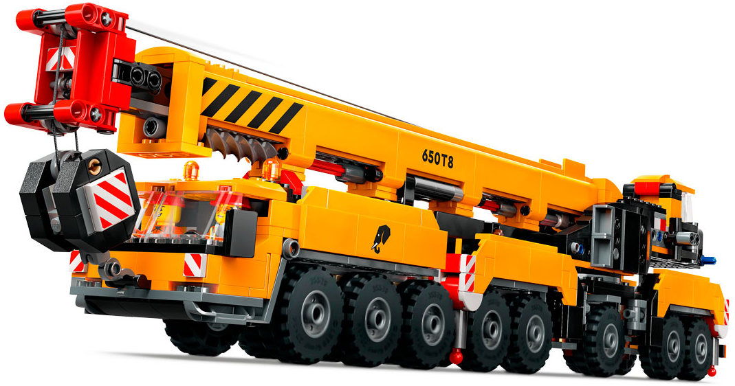 Конструктор Lego City Желтый передвижной строительный кран (60409)