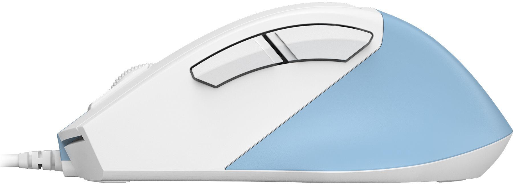 Мышь A4Tech Fstyler FM45S Air голубой/белый/Icy Blue
