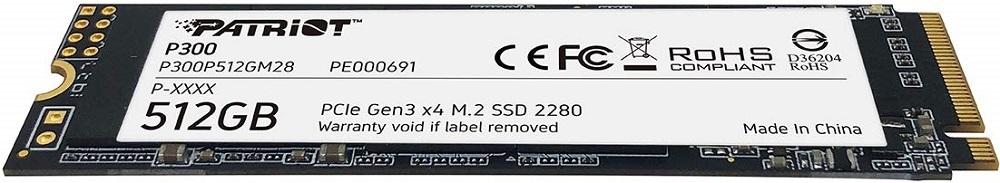 SSD диск Patriot P300P512GM28
