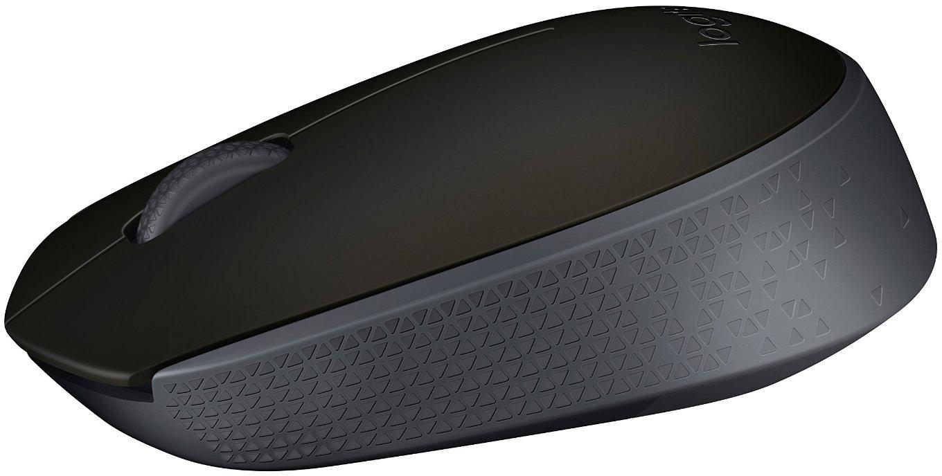Мышь Logitech Wireless Mouse M171 черный/серый (910-004424)
