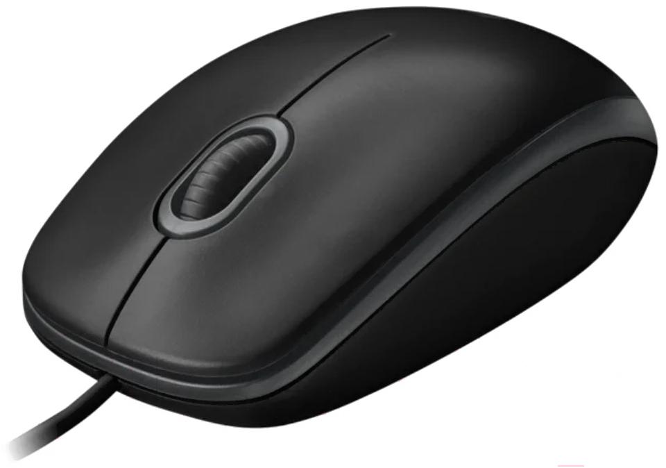 Мышь Logitech B100 черный (910-006605)