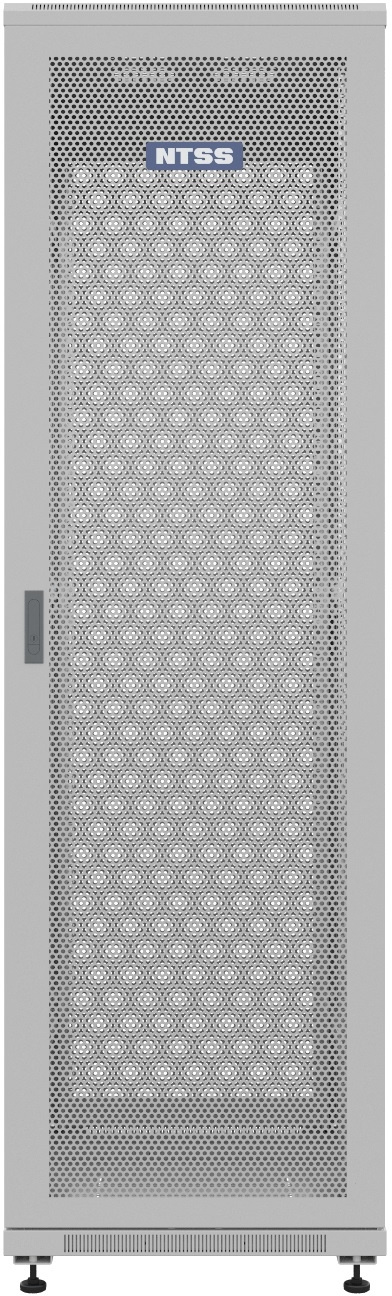 Шкаф серверный NTSS Премиум NTSS-R42U6080PD/PD серый