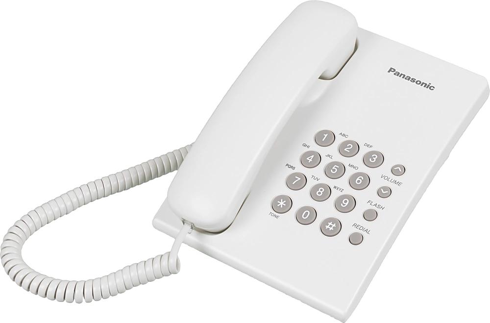 Проводной телефон Panasonic KX-TS2350RUW