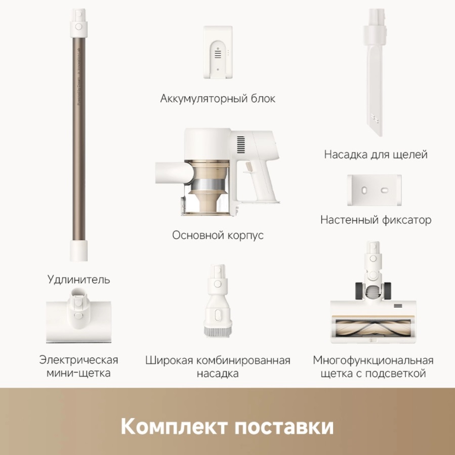 Пылесос Dreame Cordless Vacuum Cleaner R10s (VZV22A) 