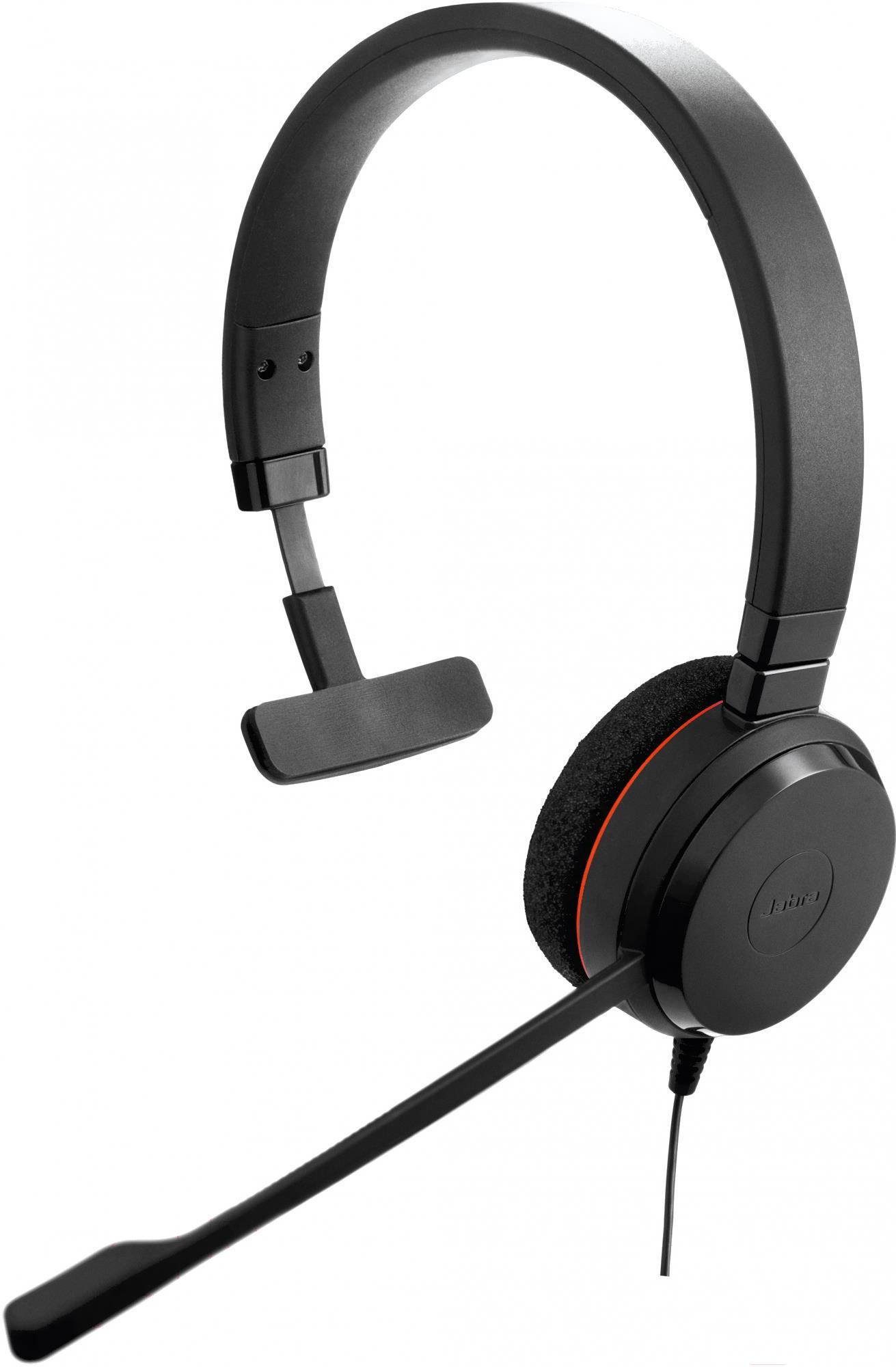 Наушники Jabra Evolve 20 MS Mono черный (4993-823-109)