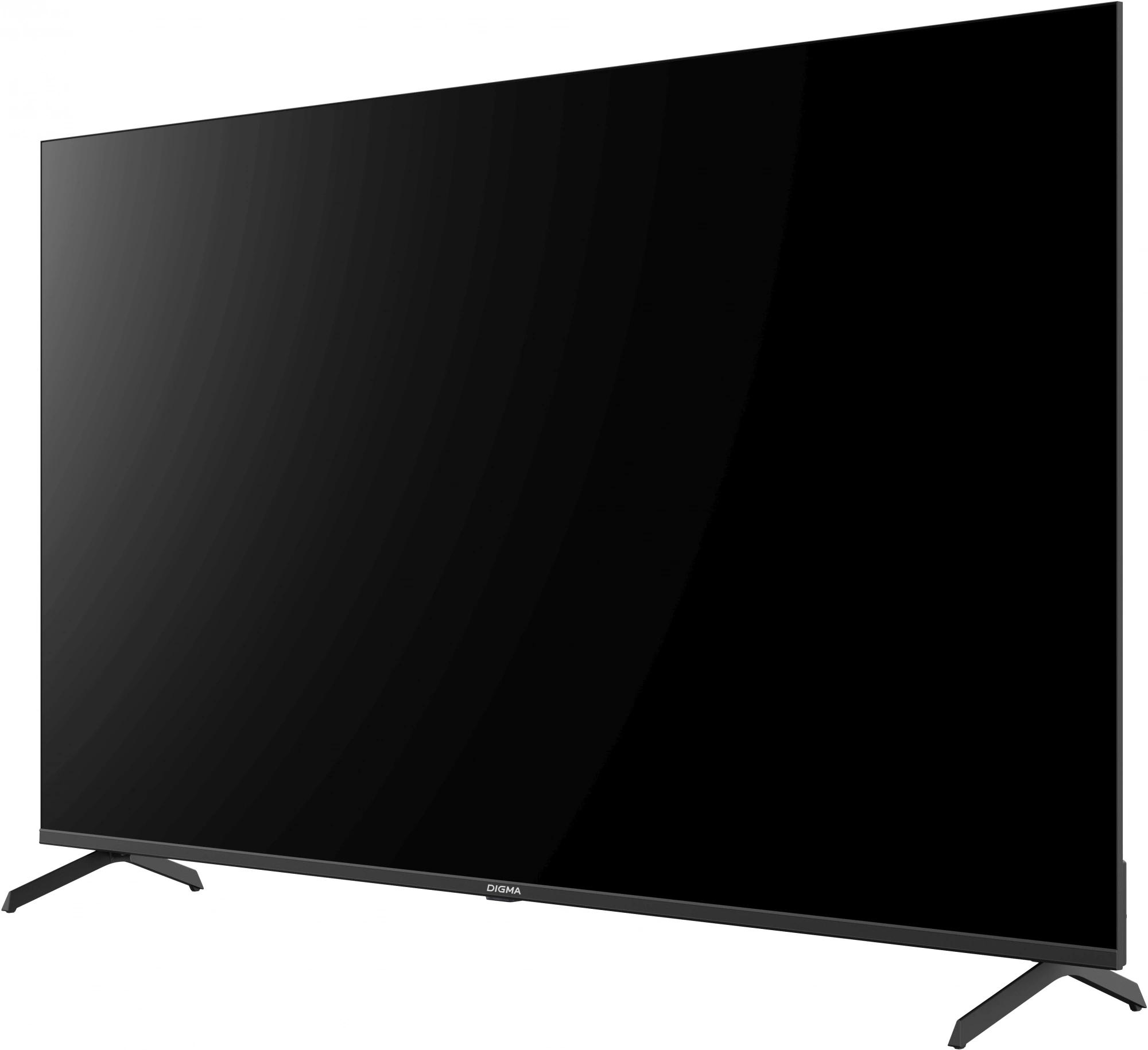Телевизор Digma DM-LED65UQB31 черный/черный