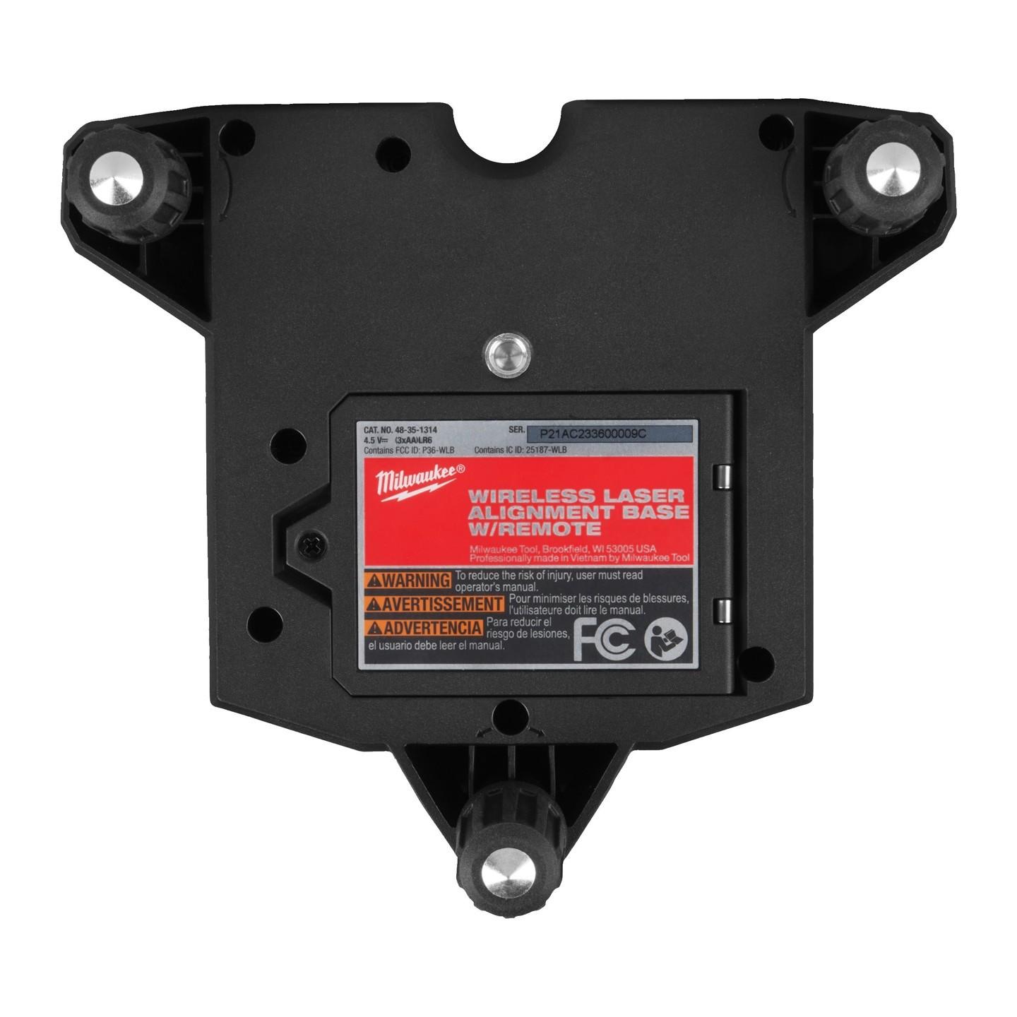 Платформа для центровки нивелира Milwaukee WLB-C (4932479198)