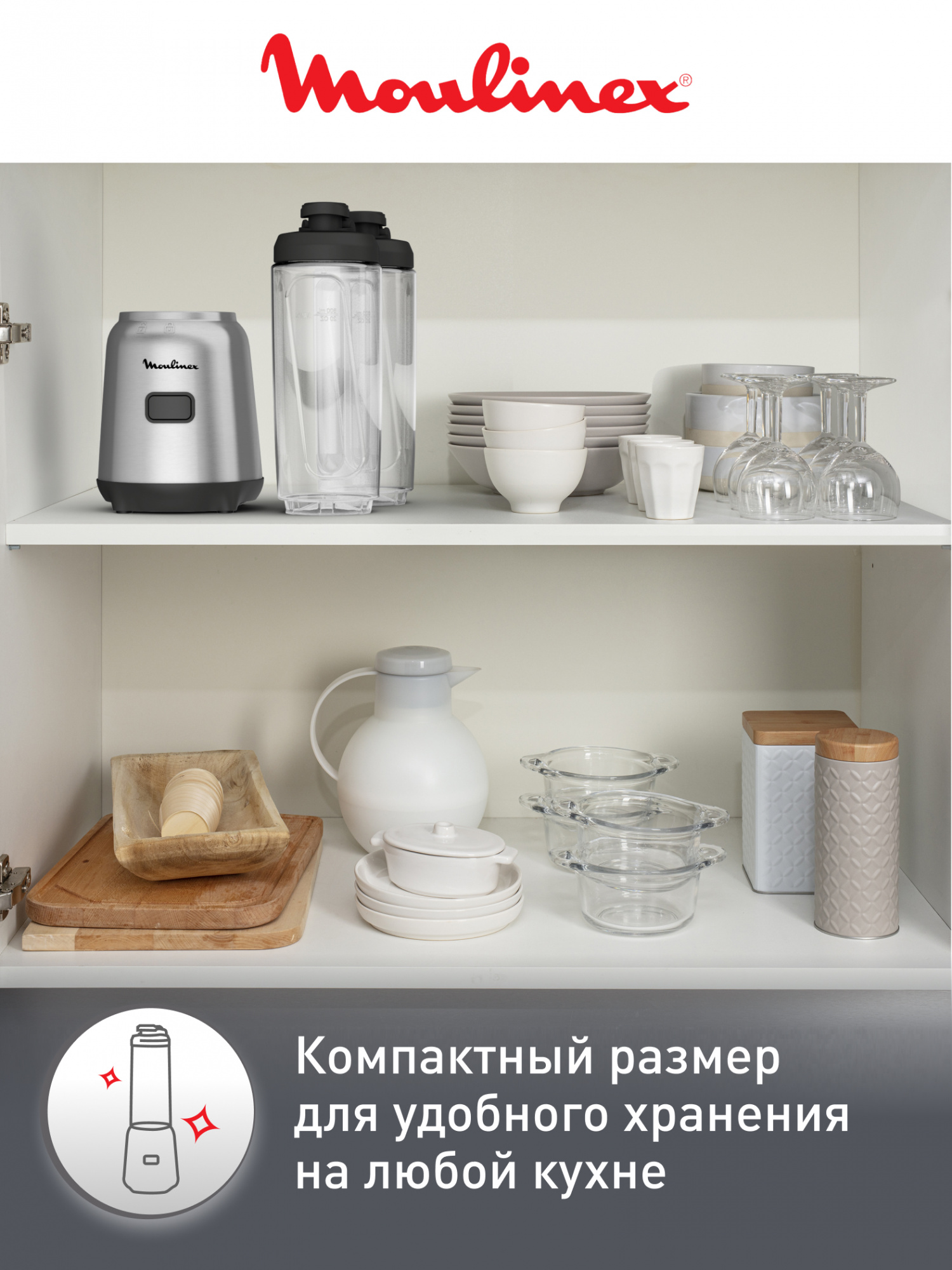 Блендер Moulinex LM15FD10