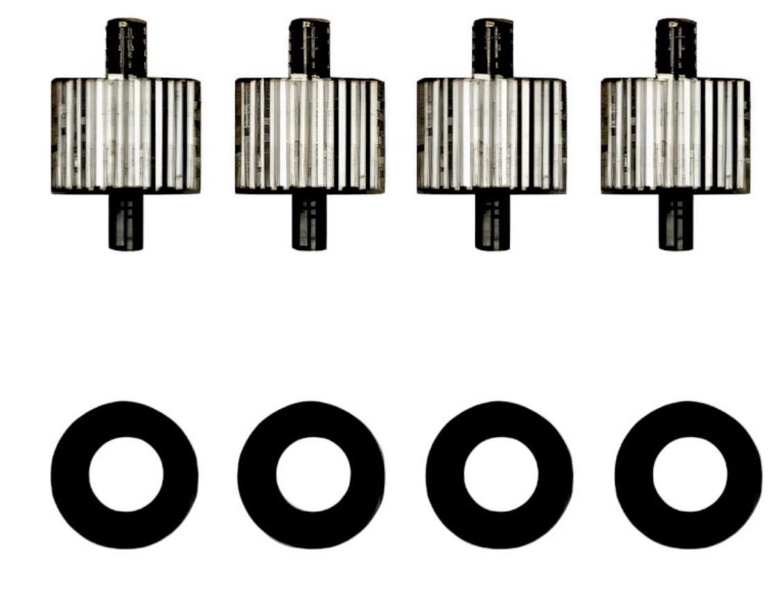 Комплект крепления кулера Zalman Stand Off A x4 + Rubber x4 (ZM-AM5MKA)