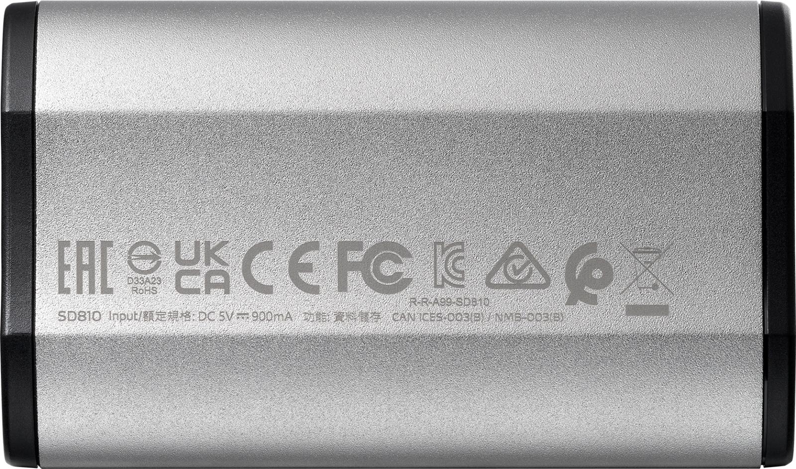 Внешний накопитель A-Data 2TB EXT SD810-2000G-CSG