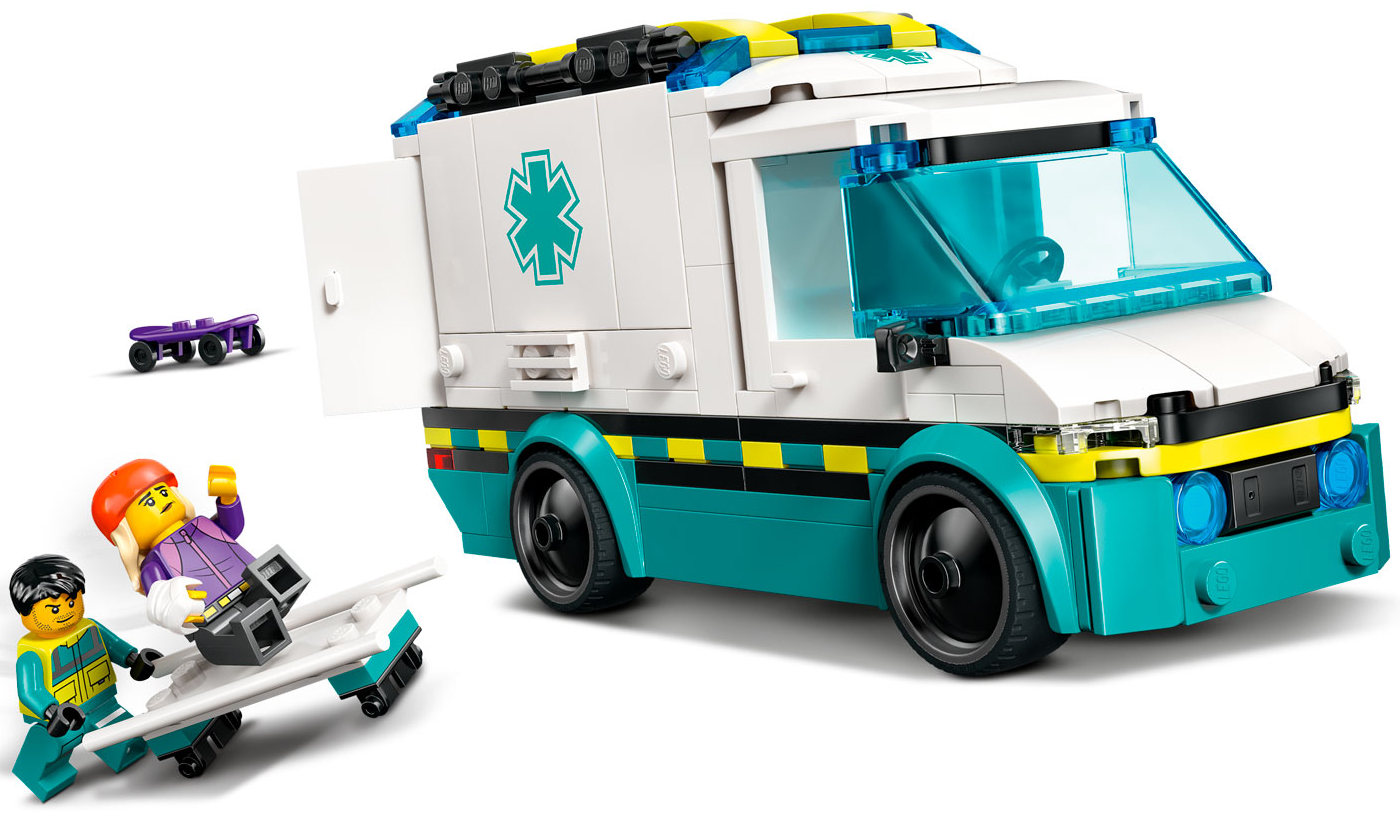 Конструктор Lego City Скорая помощь (60451)
