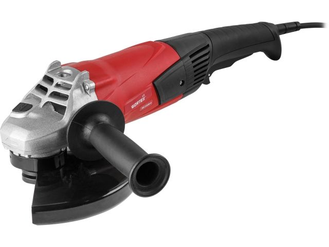 Двуручная углошлифмашина WORTEX LX AG 2326-4 в кор. 2000 Вт, 230 мм, 6500 об/мин (2000 Вт, 6500 об/мин, поворот.рукоятка)