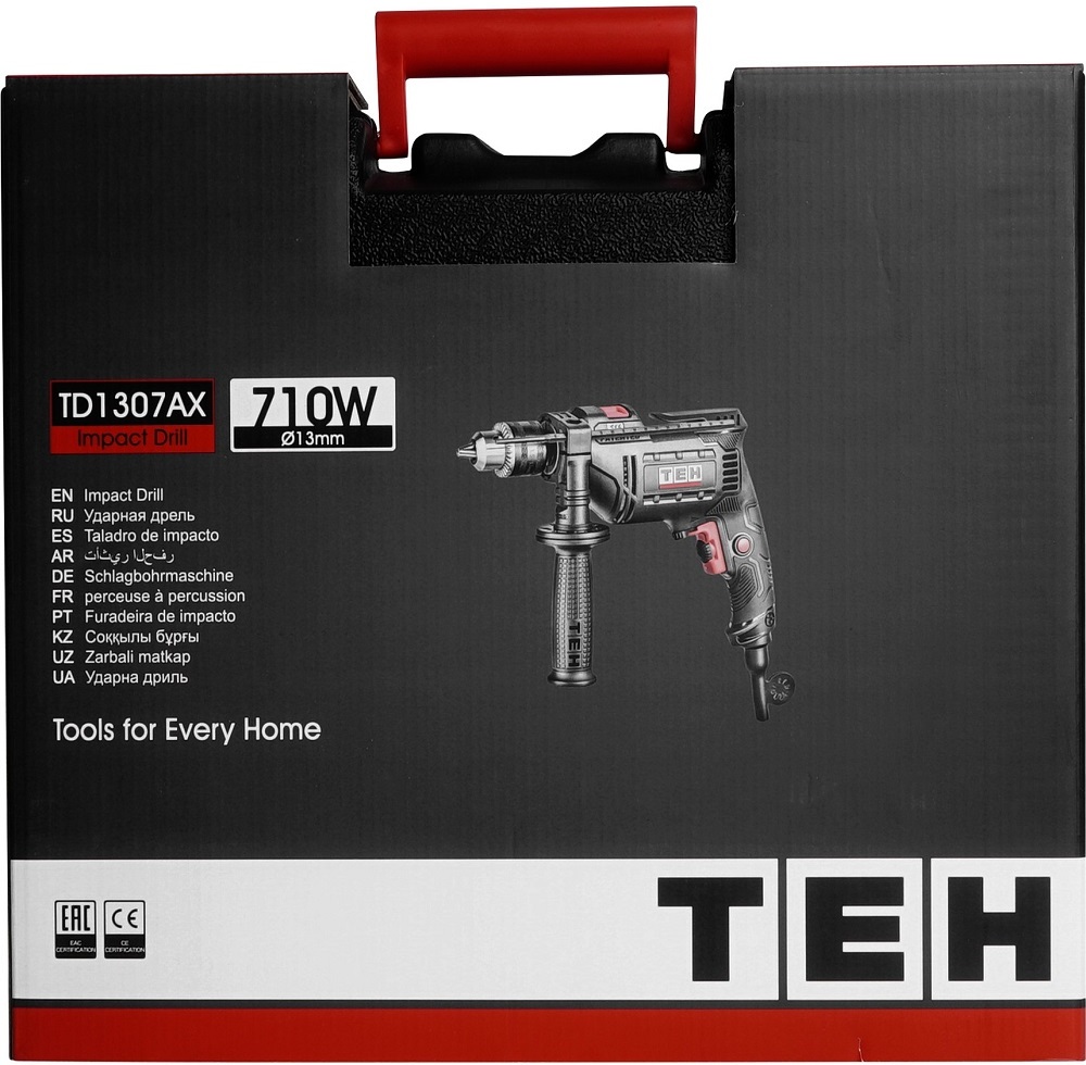 Дрель TEH TD1307AX