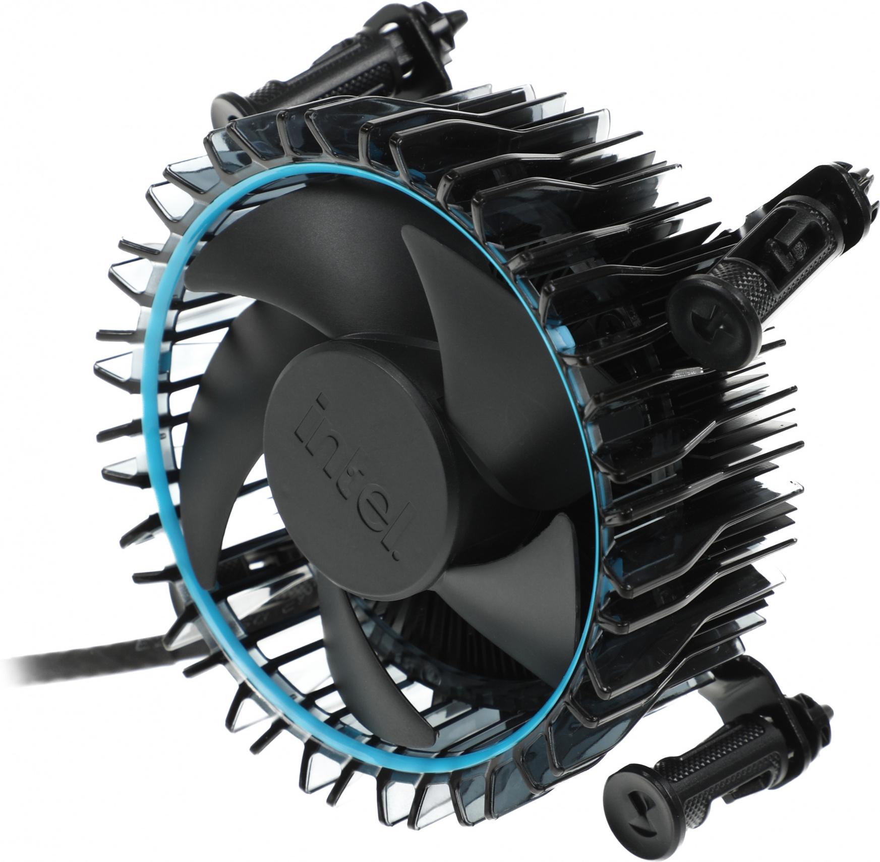 Кулер для процессора Intel Laminar RM1 AL+Cu 65W Blue LED (M23901)