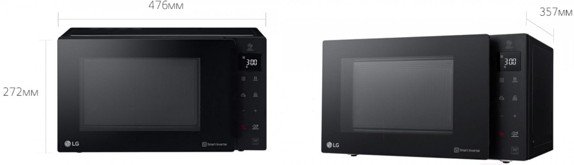 Микроволновая печь LG MW23R35GIB Black