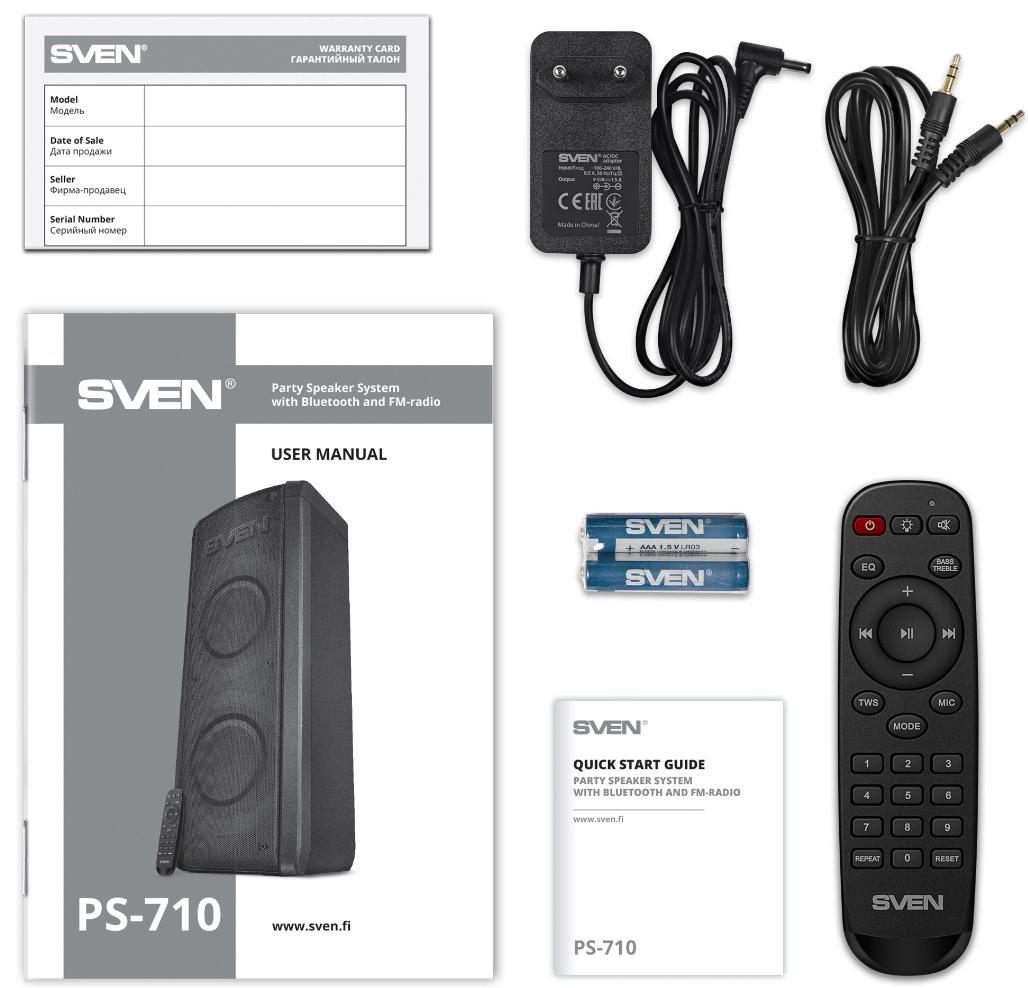 Колонка для вечеринок Sven PS-710 (SV-021696)