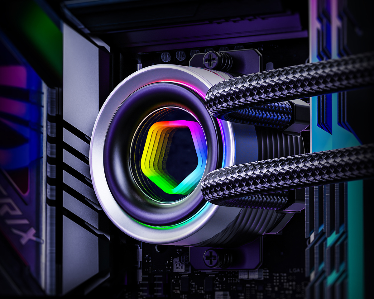 Система жидкостного охлаждения для процессора ID-Cooling FX360 INF черный