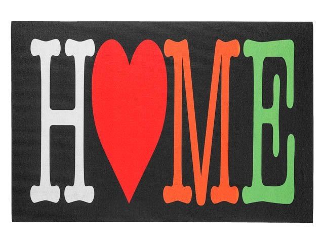 Коврик придверный влаговпитывающий 40х60 см, "HOME-2", PERFECTO LINEA (Размер 40х60 см.)