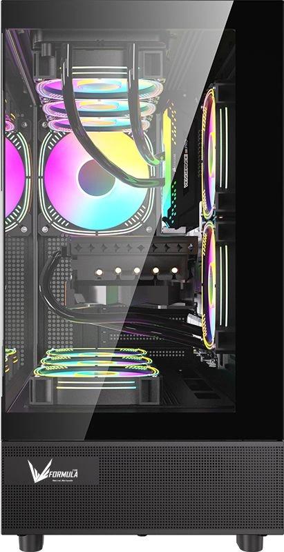 Корпус Formula Crystal Z8 FLOE черный без БП