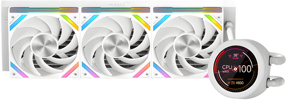 Система жидкостного охлаждения для процессора Sama Q70 WH белый (Q70-WHWAYNO3-G)