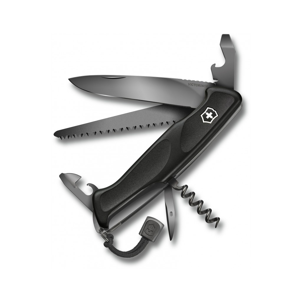 Туристический нож Victorinox RangerGrip Onyx черный (0.9563.C31P)