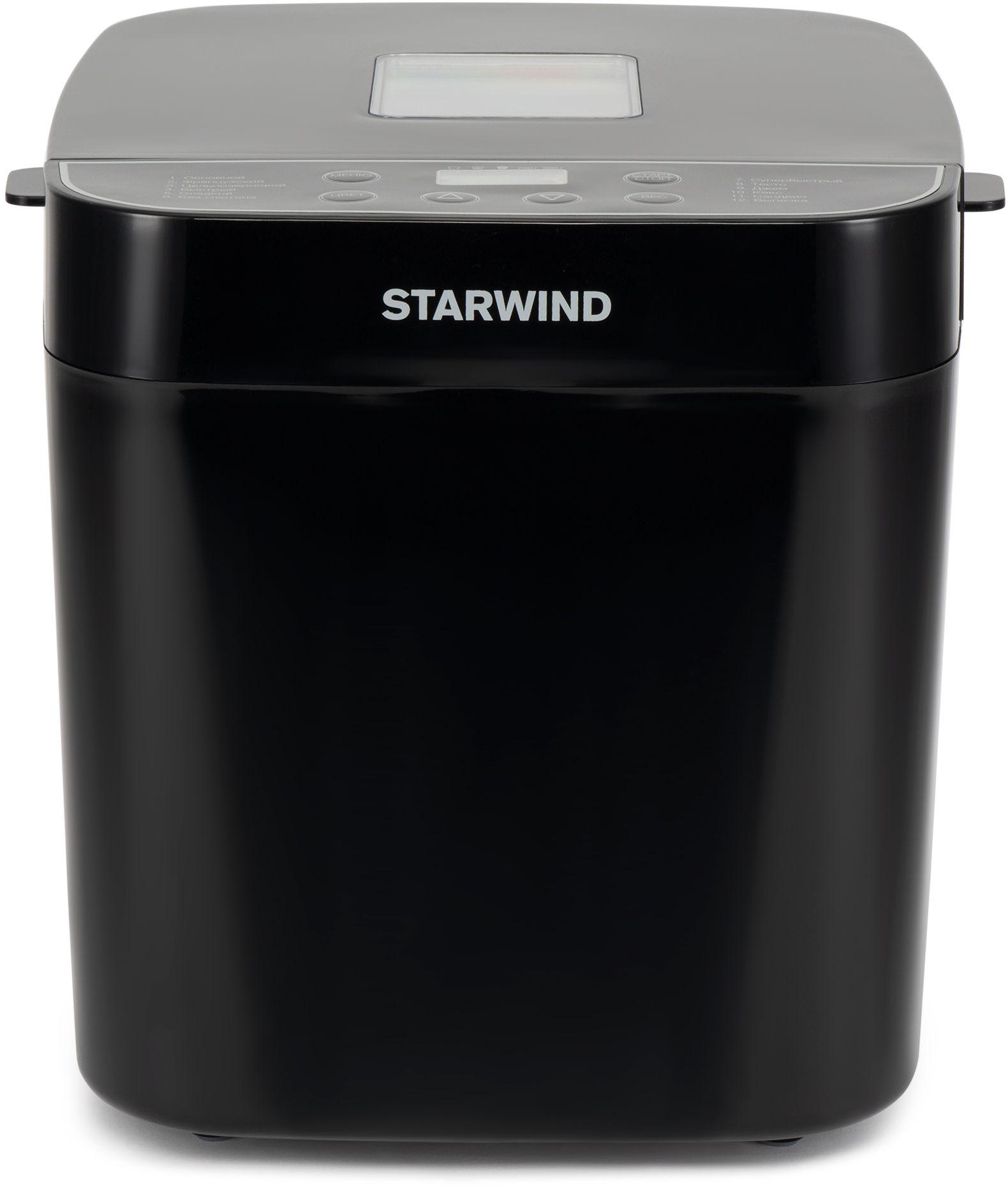 Хлебопечка StarWind SBM2086 черный