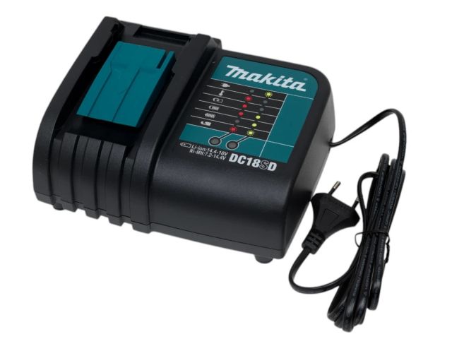Зарядное устройство MAKITA LXT DC 18 SD (14.4 - 18.0 В, 3.0 А, стандартная зарядка, картонная упаковка)