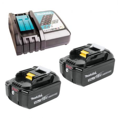 Аккумулятор с зарядным устройством для инструмента Makita BL1850B 18В 5Ач (191L74-5)